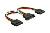 Voedingskabel (intern) - DeLOCK power cable - SATA power to SATA power - 15 cm - 60105