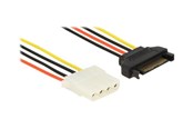 Voedingskabel (intern) - DeLOCK power adapter - 4 PIN internal power to SATA power - 30 cm - 60139