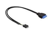 USB-kabel - DeLOCK USB cable - 19 pin USB 3.0 header to 8 pin USB 2.0 header - 30 cm - 83095