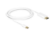 Beelscherm- en tv-kabel - DeLOCK High Speed HDMI - video / audio cable - 3 m - 83708