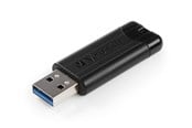 USB-stick - Verbatim Opslaan 'n' Ga Pin Stripe USB-station - 256GB - USB-stick - 49320