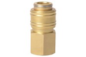 Hogedrukreinigers - Einhell Pressure washer Lucht Compressor Accessoire Quick Coupling R1/2" IG - 4139210