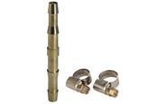 Hogedrukreinigers - Einhell Pressure washer Air Compressor Accessory double hose connector 6mm dia - 4139310