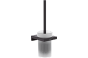 Reiniging - Hansgrohe addstoris toilet brush Mat zwart - 41752670