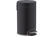 Badkamer accessoires - Hansgrohe addstoris pedal bin Mat zwart - 41775670