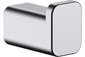 Badkamer accessoires - Hansgrohe addstoris single hook Chroom - 41742000