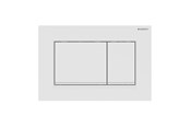 Toiletten, stoelen, bidets en reserveonderdelen - Geberit sigma30 actuator plate 246 x 164 x 12 mm dull Wit easy-to-clean-coated - 115.883.01.1