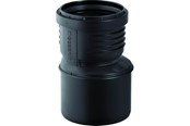 Afvoerproducten - Geberit Reduction 110 / 50mm mf Zwart pp - 390.572.14.1