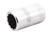 Gereedschap - BAHCO Bahco 1/2 vierkante aandrijving doppen met metrisch bi-hex profiel 19 mm - 7800DM-19