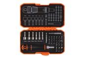 Handgereedschappen - BAHCO x36 bit set with ratchet handle - 59/S36BCR