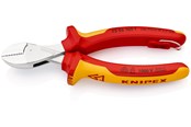 Gereedschap voor elektrisch werk - KNIPEX X-Cut®, Compacte zijsnijtangen, grote krachtoverbrenging - 73 06 160 T