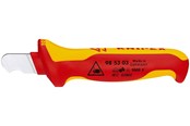 Gereedschap voor elektrisch werk - KNIPEX Ontmantelingsmes, met glijschoen - 98 53 03