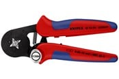 Gereedschap voor loodgieterswerk - KNIPEX Zelfinstellende krimptangen voor adereindhulzen, met zij-invoering - 97 53 04