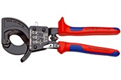 Gereedschap voor elektrisch werk - KNIPEX Kabelscharen, (ratelprincipe) - 95 31 250