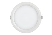 Lampen - LEDVANCE Verzonken plafondlamp, LED, 25 W, warm wit licht, 3000 K, wit - 4058075091498