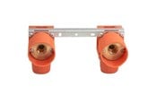 PEX-systemen - Broen Wallofix wallbox double long tt 15 mm - 50001350