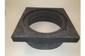 Watervoorzieningsproducten - Gavatec Square frame for water meter Cover ø400 mm in recycled Plastic - 14 5820.860