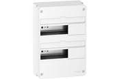 Schakelkasten en kasten - Schneider Electric Enclosure wall-mounted panel resi9 cx reis9 board 2 row 13 modulator Wit ral9003 without door - R9H13842