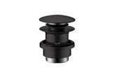 Reserveonderdelen en montageaccessoires - Hansgrohe waste set brass push-open for basin and bidet mixers matt black - 50100670