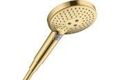 Douche- en montageaccessoires - Hansgrohe raindance select s Handdouche 120 3jet Gepolijst gold-optic - 26530990