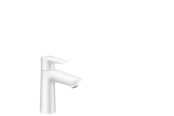 Mengkranen en fittingen - Hansgrohe talis e single lever basin mixer 110 with pop-up waste set matt white - 71710700