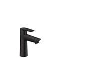 Mengkranen en fittingen - Hansgrohe talis E single lever basin mixer 110 without waste Mat zwart - 71712670