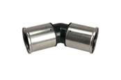 Alu pex systemen - Henco persbocht 45° 63 x 63 mm - 27PK-6363