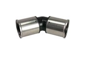 Alu pex systemen - Henco press bend 45° 40 x 40 mm - 27PK-4040