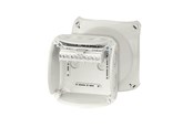 Aansluitapparatuur - Hensel Kf0606g 130x130mm Grijs m20-32 5x2.5-6mm2 - KF0606G