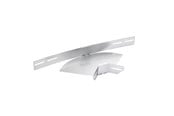 Trays, railkoker en bevestigingen - Wibe Verstelbaar hoekstuk 400mm fzs - CSU36524002