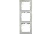 Schakeleenheden - Berker Frame 3gang s1 polar white matt - 10139909