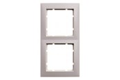 Schakeleenheden - Berker Frame 2gang berker s1 Polar wit - 10129909