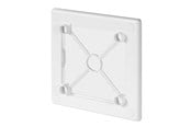 Ventilatie - Unite frame front Wit for system+ Panelen including anti-insect net for passiv Ventilatie - UNITE-RW100