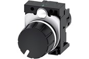Drukknoppen en signaalapparaten - Siemens Potentiometer compact 22mm round Plastic Zwart - 3SU1200-2PS10-1AA0