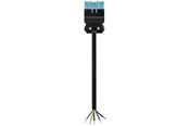 Kabels en draden - Wieland Gst18i5 cable female/free hf cpr: eca 1.5mm2 Blauw l=3m - 92.257.3063.9