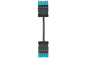 Kabels en draden - Wieland Gst18i5 cable male/female hf cpr: eca 1.5mm2 Blauw l=2m - 92.257.2060.9