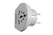 Schakeleenheden - Elworks Skross traveladapter Wit (denmark Aan europe) - 25-099-1