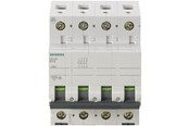Componenten voor schakelkasten en kasten - Siemens Circuit breaker 400v 10ka 3+n--pole C 63a - 5SL4663-7