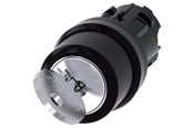 Drukknoppen en signaalapparaten - Siemens Ronis key-operated Schakelaar 22 mm round Plastic lock number - 3SU1000-4BF01-0AA0