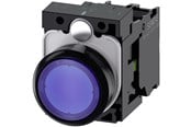 Drukknoppen en signaalapparaten - Siemens Illuminated pushbutton Blauw - 3SU1102-0AB50-1BA0