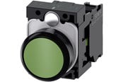 Drukknoppen en signaalapparaten - Siemens Pushbutton green - 3SU1100-0AB40-1BA0