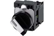 Drukknoppen en signaalapparaten - Siemens Selector Schakelaar o-i Zwart Wit - 3SU1100-2BF60-1BA0