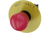 Drukknoppen en signaalapparaten - Siemens Em stop mushroom pushbutton 40mm Rood - 3SU1100-1HB20-1CH0