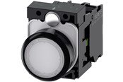 Drukknoppen en signaalapparaten - Siemens Illuminated pushbutton white - 3SU1102-0AB60-1BA0