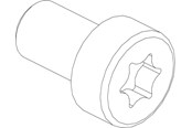 Schakelkasten en kasten - Cubic Torx socket head cap Schroef 3101-0616 - 3101-0616