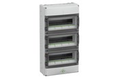 Schakelkasten en kasten - Spelsberg Kleine distributeurs 3 rijen 42 modules 150 mm ak 42 - 73344201