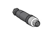 Sensortechnologie - TELEMECANIQUE SENSORS Plug m12 5 pol male straight Metaal - XZCC12MDM50B