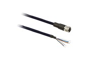 Machineveiligheid - TELEMECANIQUE SENSORS M12 connector female straight 5poles 25m pre-wired - XZCP1164L25
