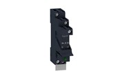 Componenten voor schakelkasten en kasten - Schneider Electric Zelio rsb plug-in relay premounted in socket with diode and legend 1 c/o 12a contact and 24vdc supply - RSB1A120BDPV