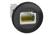 Drukknoppen en signaalapparaten - Schneider Electric Rj45 port for ø22 mm mounting for Ethernet female/female Connector on both sides - XB5PRJ45